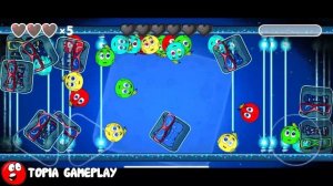 RED BALL 4: 36 COLOR ORANGE BALL VS 36 MOON BOSS 'Fusion Battle' GAMEPLAY VOLUME 4