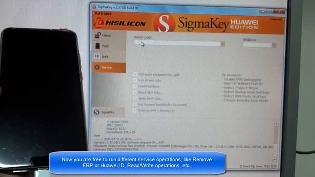 Huawei ID remove (Huawei P20) for devices on HiSilicon Kirin 710 / 970 / 980! смотреть онлайн