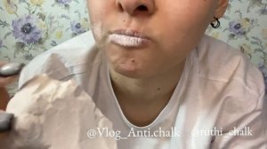 EDIT | DRY RED | СУХОЙ КРАСНЫЙ | ХРУСТ МЕЛА | ASMR | @vlog_anti.chalk.