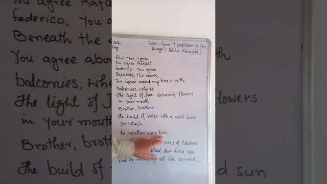 Poem From"I Explain a Few Things"by Pablo Neruda .Part 2 смотреть онлайн