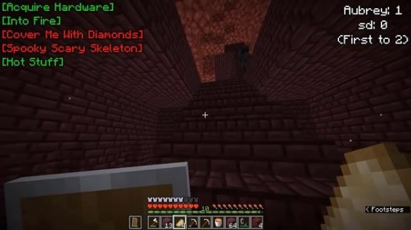 Minecraft ACHIEVEMENT Manhunt