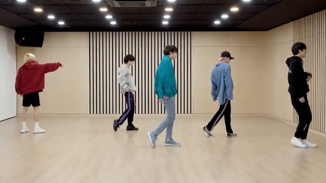 TXT We Lost The Summer Mirrored Dance Practice смотреть онлайн