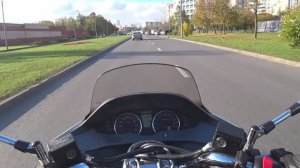 18. Suzuki skywave 250 тест после настройки.