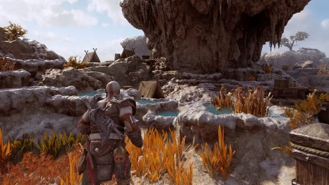 God of War Ragnarok - прохождение [04] - ПК русские субтитры озвучка Бог войны Рагнарёк