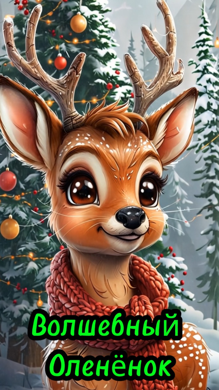 Волшебный Оленёнок |Детские приключения |сказки |Сказки на ночь для малышей |аудиосказки смотреть онлайн