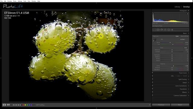 Эффектная обработка винограда в стакане с минералкой | Лабораторка №6 | Фото Лифт смотреть онлайн