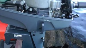 Обзор лодочного мотора Ямаха 3 л.с. Yamaha 3 amhs