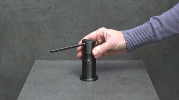 Дозатор для жидких моющих средств Lemark LM8203GMN