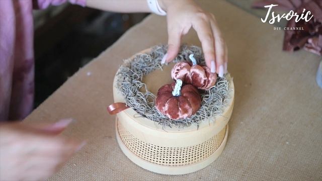 Декор осенней шкатулки / DIY TSVORIC смотреть онлайн