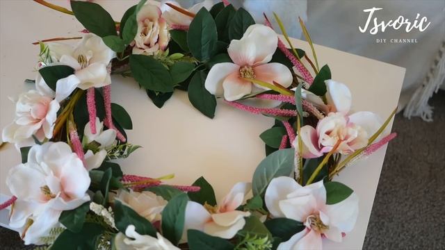 Быстрая переделка Венок на дверь / DIY TSVORIC смотреть онлайн