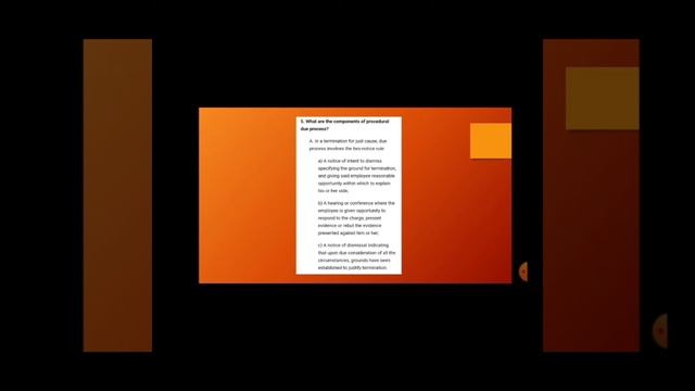 Legal Aspects Of Hospitality Management ( Just Cause Vs. Authorized Cause Of Termination) #labor