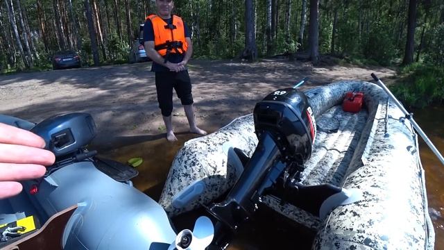 Китайский мотор Gladiator 9.9 против Yamaha 9.9, Стоит ли брать китайца? смотреть онлайн