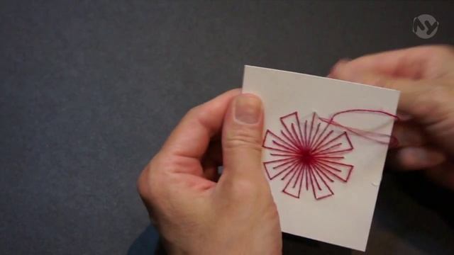 Изонить 12 - Цветок. Часть 2 смотреть онлайн