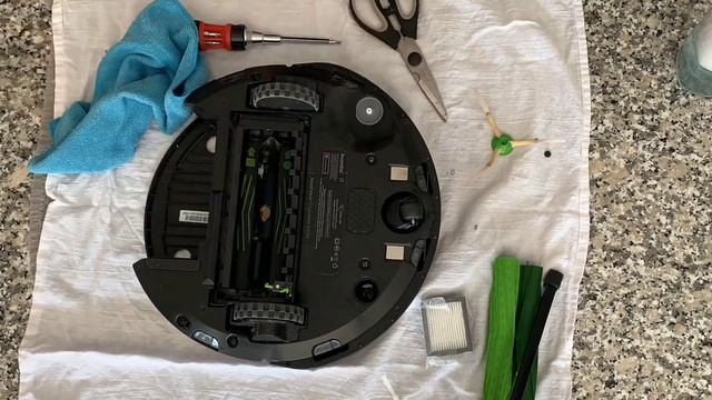 How to Clean Roomba iRobot i7 replace filter rollers смотреть онлайн