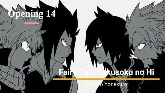 Fairy Tail All Full Openings смотреть онлайн