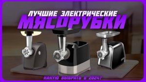 Лучшие электрические мясорубки в 2024 году | Какую электромясорубку купить?