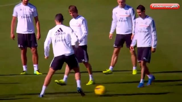 Фантастическая игра в квадрат Роналдо, Бэйл, Марсело и др смотреть онлайн