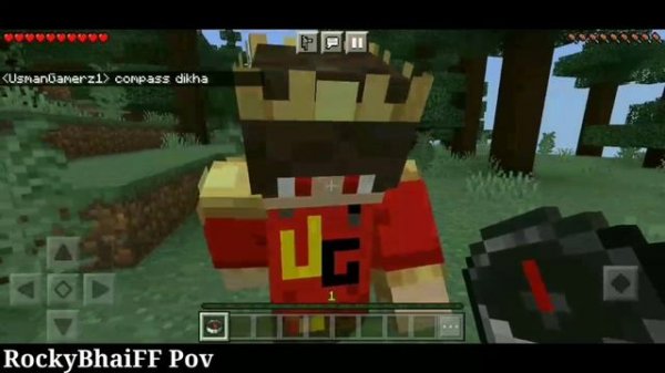 How To Download Manhunt Compass in Minecraft Bedrock Ft. @GAMERS_ROOM | 1.21+