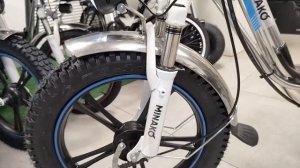 MINAKO V8 ECO обзор крупным планом без тест-драйва #электровелосипед #minako