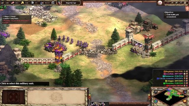 Age of Empires II DE tartar (Mission 5) Scourge of the Levant full playthrough смотреть онлайн