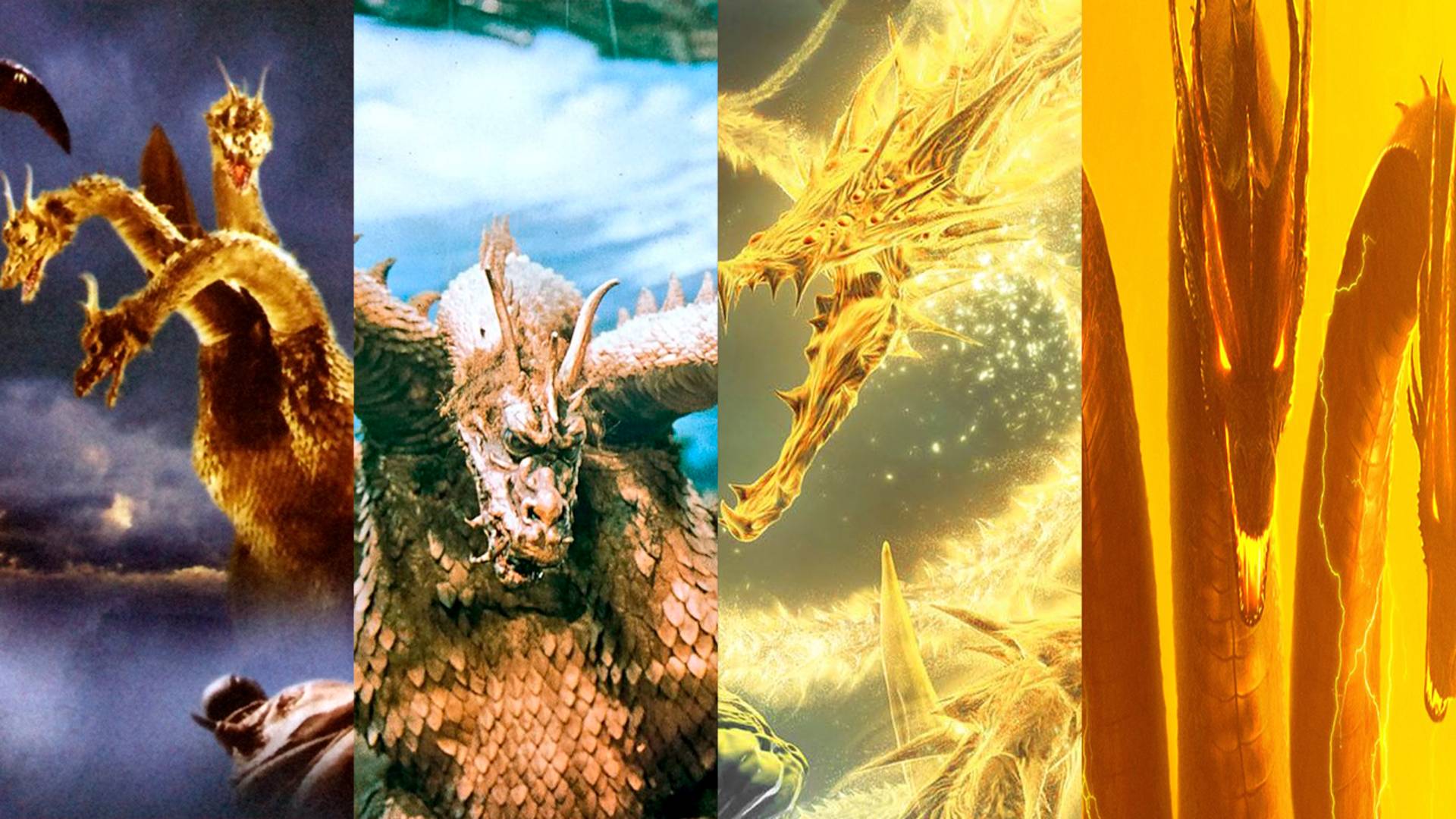 Эволюция Гидоры в мультфильмах и кино/Evolution of KING GHIDORAH in Movies and Cartoons 1964-2021) смотреть онлайн