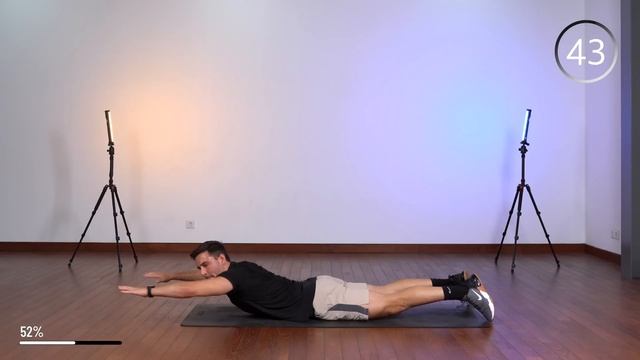 Oliver Sjostrom - 20 Min Full Body Workout (No Equipment, No Repeats)