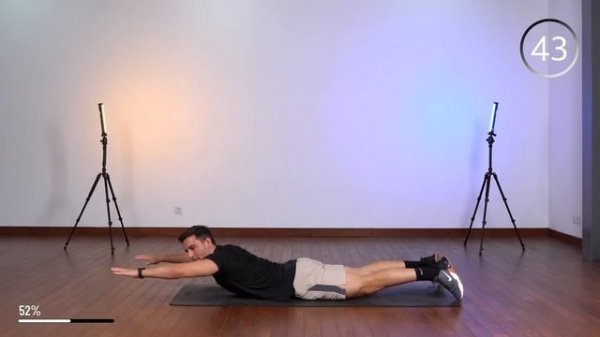 Oliver Sjostrom - 20 Min Full Body Workout (No Equipment, No Repeats)