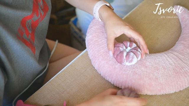 Мягкий месяц для декора дома / DIY TSVORIC смотреть онлайн
