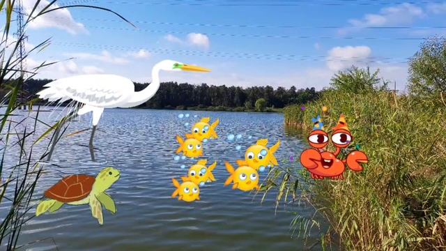 Чапля, Черепаха та Рак смотреть онлайн