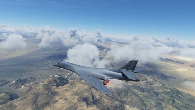 Microsoft Flight simulator 2020 Featuring: the The Rockwell B-1 Lancer bomber showcase смотреть онлайн