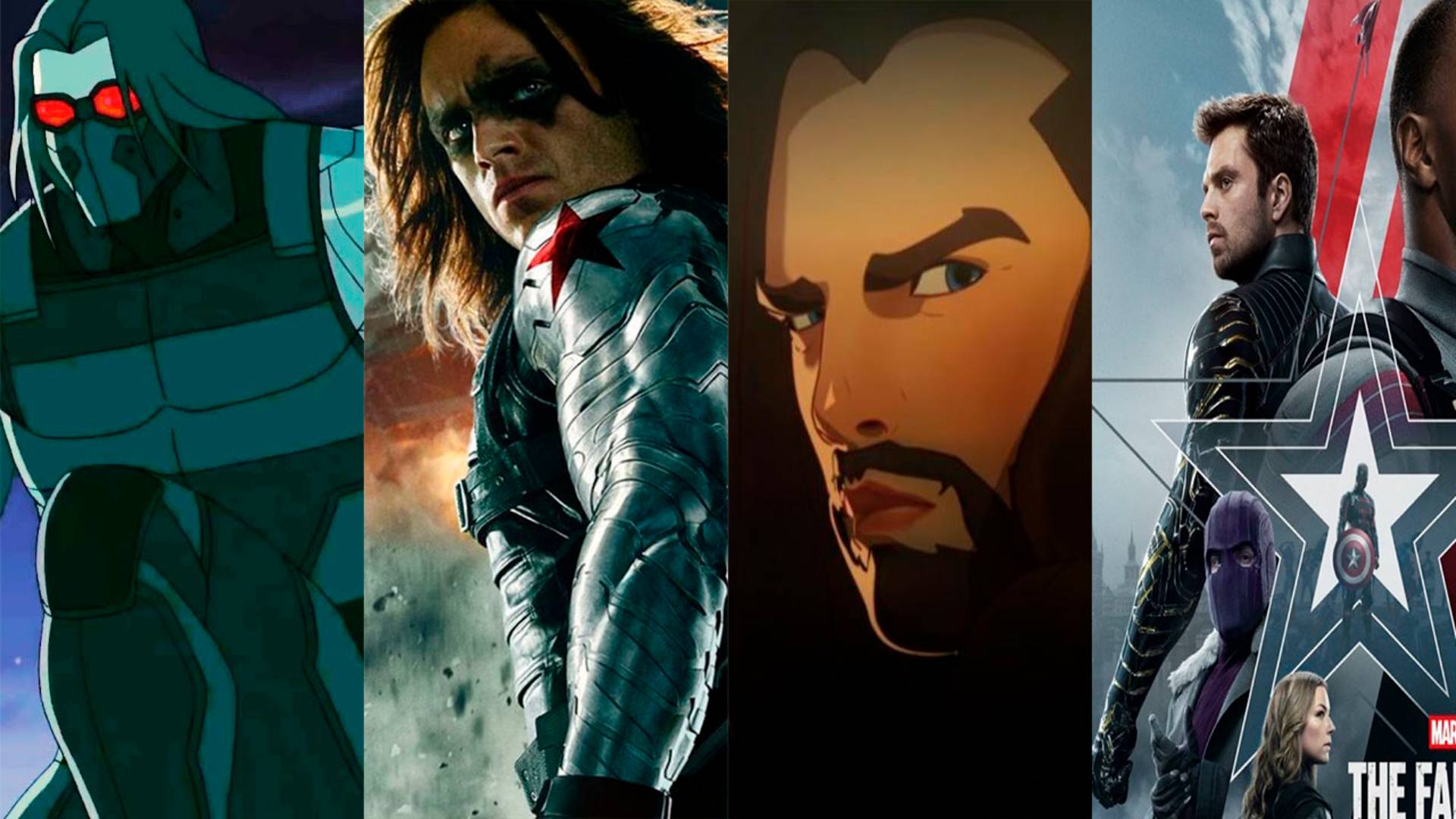 Эволюция Зимнего Солдата в мультфильмах и кино смотреть онлайн