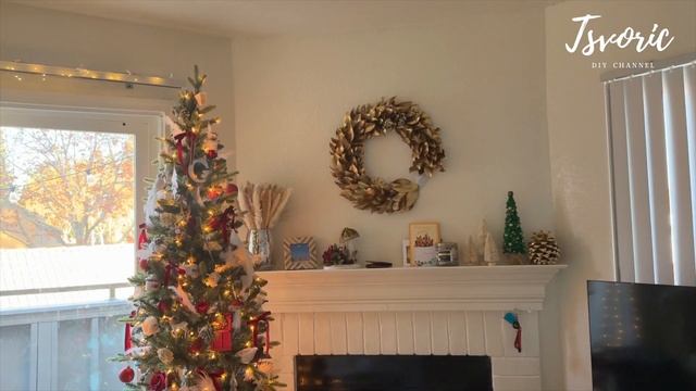 Новогодний декор из сухих листьев / DIY TSVORIC смотреть онлайн