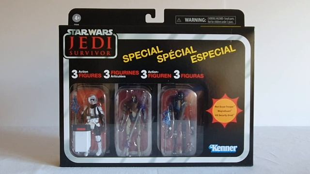 Star Wars - The Vintage Collection Jedi Survivor 3 Pack - First Look смотреть онлайн