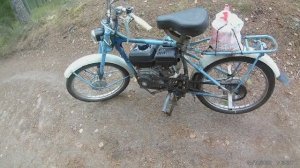 мопед с двигателем от мотоблока