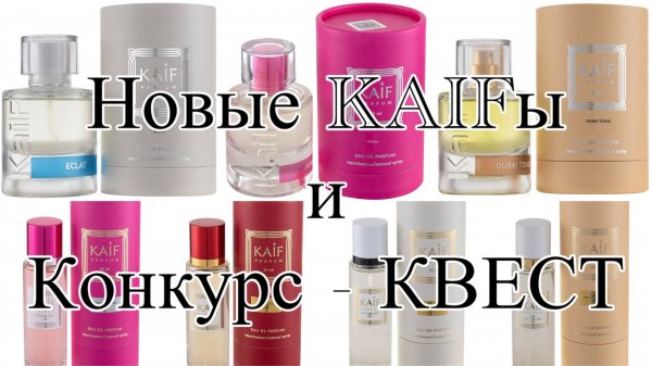 KAIF PARFUM. Новинки декабря 2024 года и увлекательный конкурс-квест!