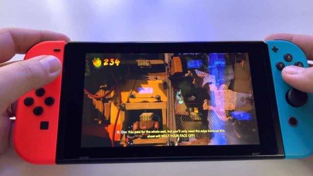 Crash Bandicoot 4: It’s About Time | Nintendo Switch Handheld Gameplay