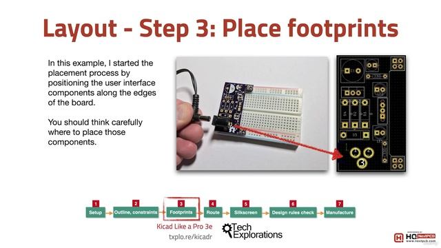 66 - Layout Design Step 3 Place footprints смотреть онлайн
