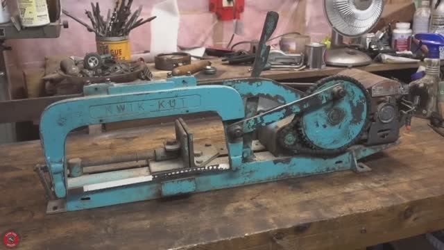 Реставрация древней ножовки по металлу с электроприводом. смотреть онлайн