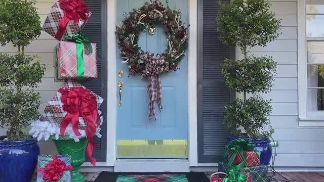 Простые идеи декора на Новый год! смотреть онлайн