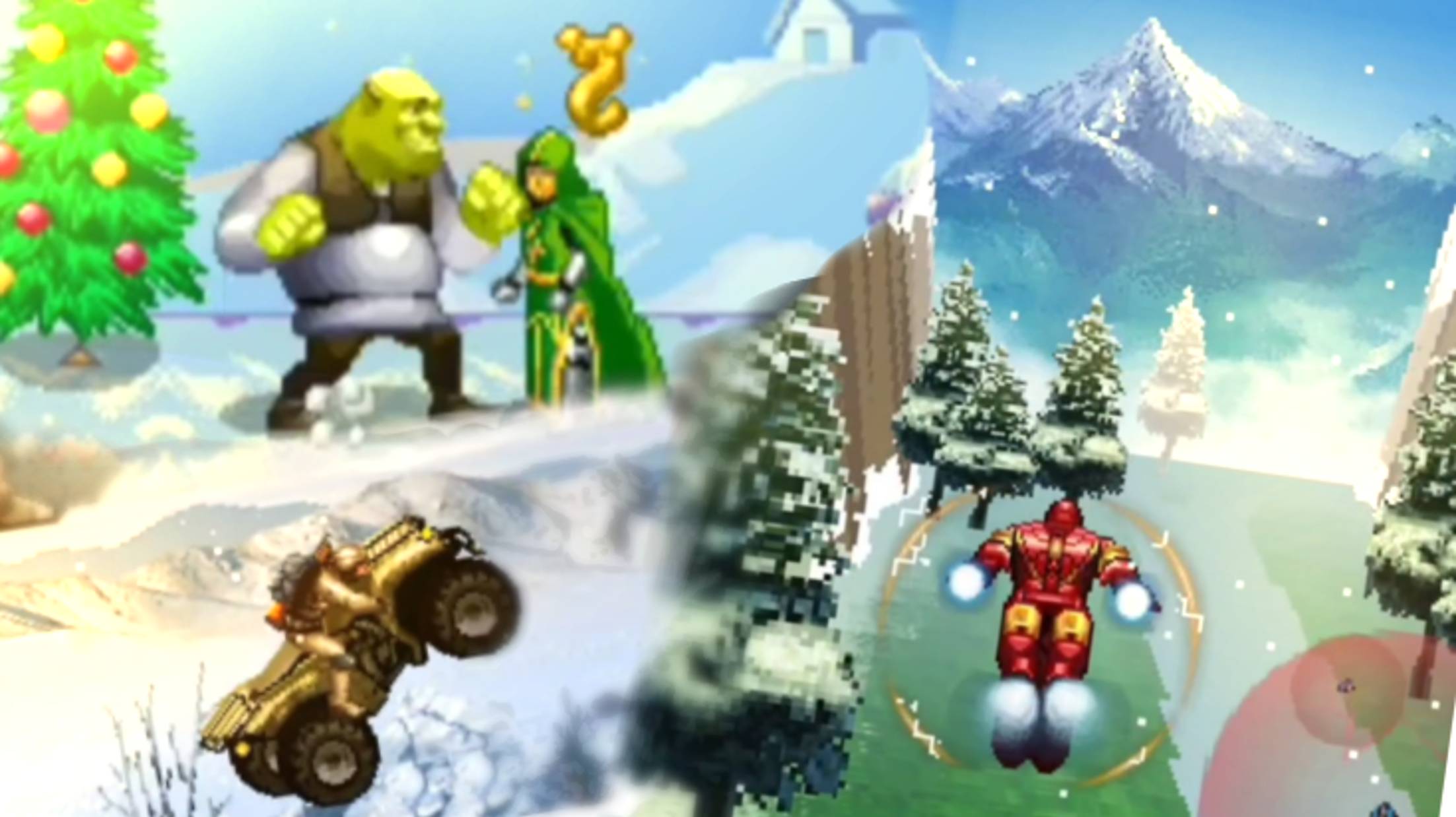 ЗИМА в Java играх смотреть онлайн