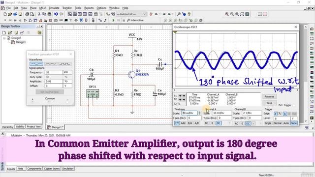11. Frequency Response of Common Emitter BJT Amplifier in Multisim смотреть онлайн