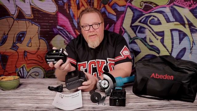 Abeden 4.5 Brushless Angle Grinder with 18V 4.0Ah Li-Ion Battery & Charger Review смотреть онлайн