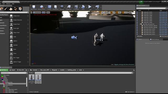 Star wars Battlefront 2 Unoff SWBF 2 remaster Unreal Editor 2017_12 _25 12_29_25sec смотреть онлайн