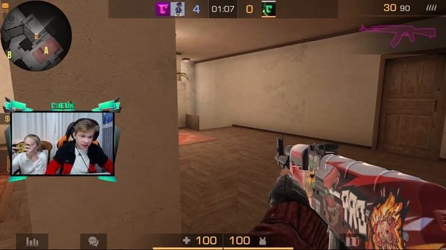 Я БЕЗ ПРИЦЕЛА ПРОТИВ СИМЫ И ПОДПИСЧИКА В STANDOFF 2! смотреть онлайн