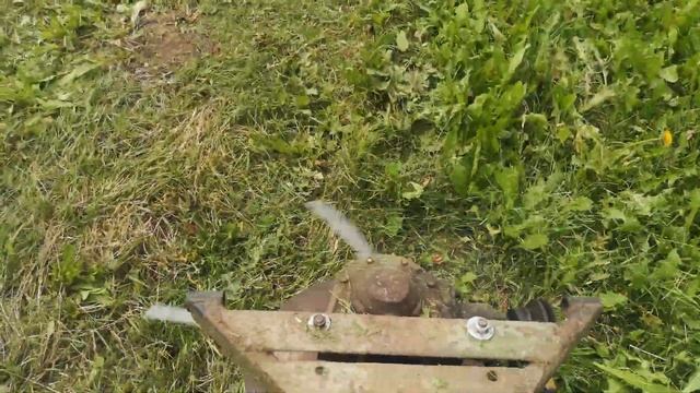 Ботвоудалитель - ботвосбивалка - косилка  к минитрактору Кентавр Т-18д часть 1