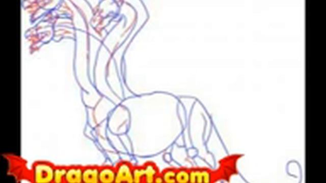 How to draw a hydra, step by step смотреть онлайн
