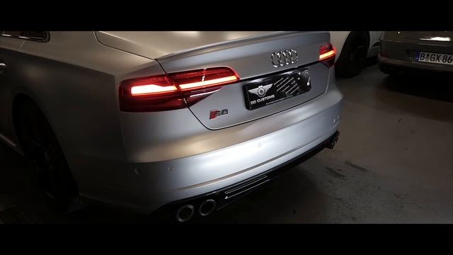 Audi S8 D4 Klappenauspuff Sound & Carporn - Tuning by DD CUSTOMS HAMBURG смотреть онлайн