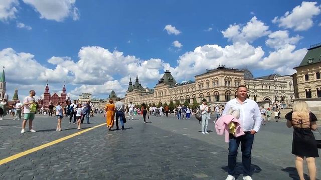 Пешком от Добрынинской до Лубянки, Москва (31.07.2023) смотреть онлайн