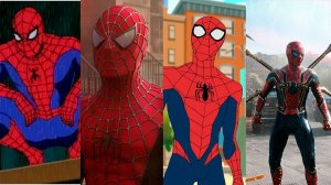 Эволюция Человека-паука в мультфильмах и кино Evolution  of Spider-Man in Movies Cartoons 1967-2021