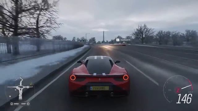 Forza horizon 4- 2015 FERRARI 488 GTB gameplay смотреть онлайн
